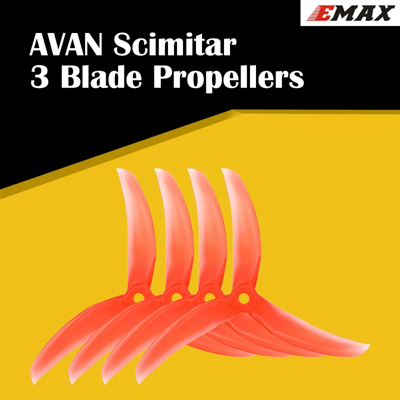 Emax AVAN Scimitar 5026 5028 5030 3 лопастные пропеллеры 2CW 2CCW для радиоуправляемого