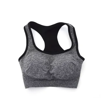 

MANBEIQI Women Padded Tank Top Athletic Vest Gym Fitness Stretch Cotton Seamless Popular Sports Ladies Bra