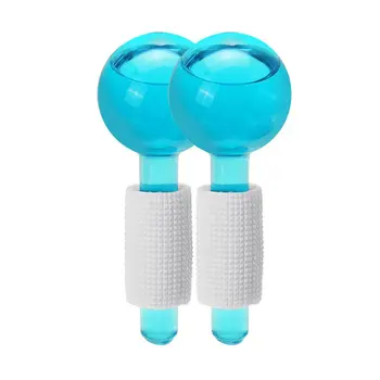 

1pcs Large Beauty Ice Hockey Energy Beauty Crystal Ball Facial Cooling Ice Globes Water Wave For Face and Eye massage