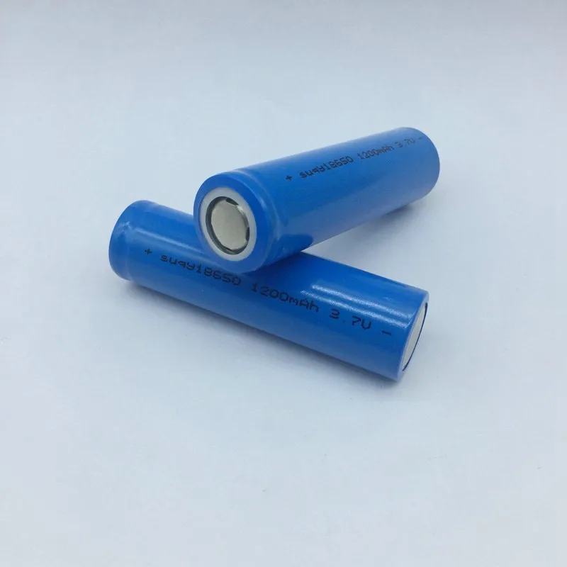 1/2/3/4/6/8/10 шт. 3,7 v 1200 мА/ч, Inr18650 Батарея 18650 Перезаряжаемые Тяговые батареи литий-ионный Перезаряжаемые батареи