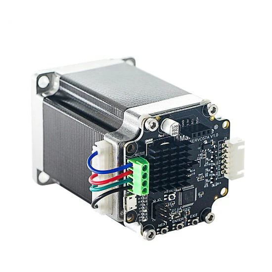 3D печать замкнутая петля серводвигателя NEMA23 SERVO57A, которая предотвращает потерю шагов