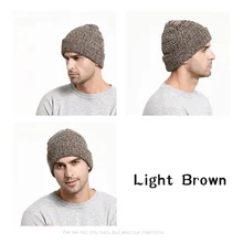 Модная популярная шапка, настоящие повседневные шапочки для мужчин и женщин, теплая вязаная зимняя шапка, модная однотонная шапочка в стиле хип-хоп, Кепка в стиле унисекс
