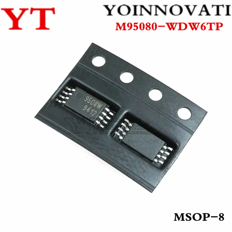 

Free shipping 20pcs/lot 508WP 95080 M95080-WDW6TP EEPROM 8KBIT 10MHZ MSOP8 IC Best quality
