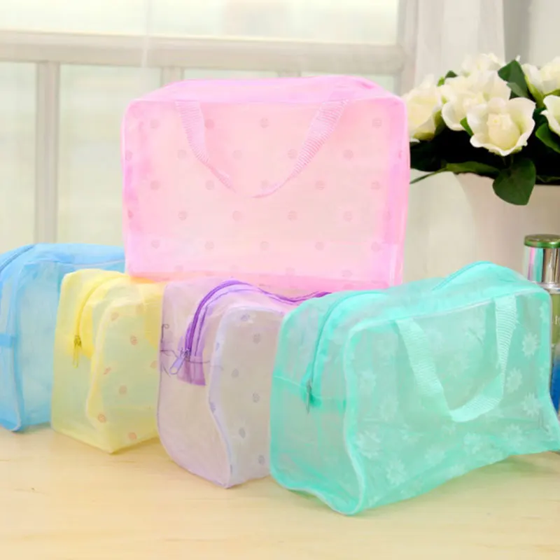 

Travel Cosmetics Organizer Bags Waterproof Bathroom Wash Bags Storage Bag for Shampoo Bathing Makeup Tool