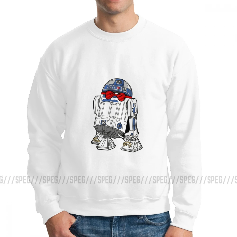 Мужская толстовка с R2-D2 «Звездные войны», Повседневный пуловер, толстовки из хлопка, одежда для подарка на день рождения