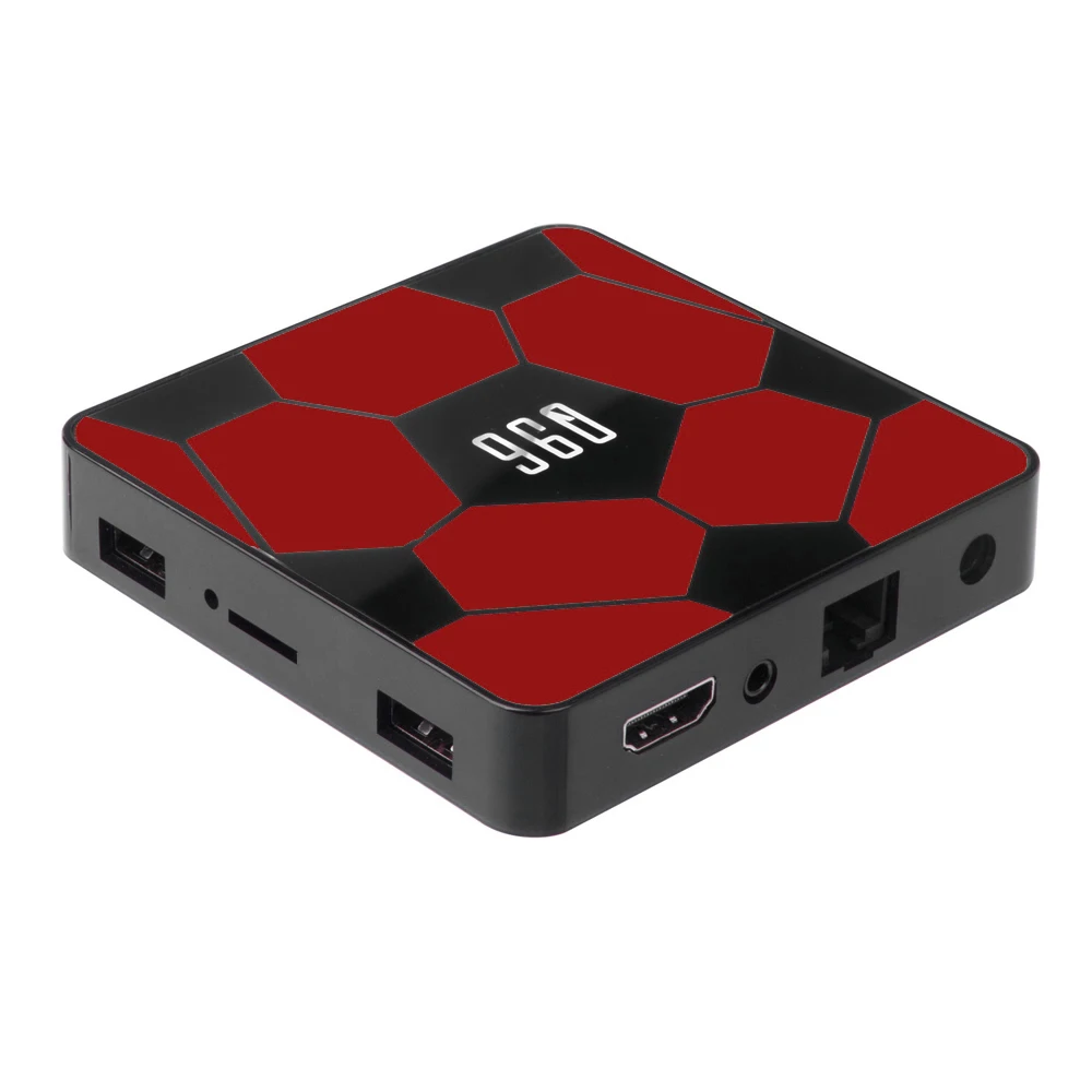 Android 9,0 tv Box Q96 RK3229 четырехъядерный 2 ГБ/16 ГБ UHD 4K медиаплеер H.265 HDR10 2,4G WiFi голосовой пульт Smart tv Box Android 9,0