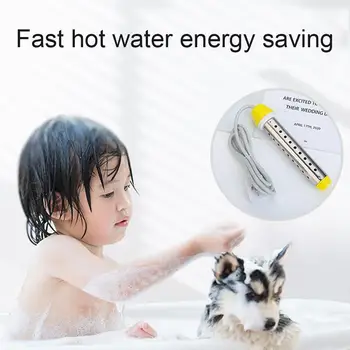 価格 2000 ワット 220vフローティング電気温水器ボイラー水加熱水泳浸漬サスペンションプール浴室ポータブルY1B4