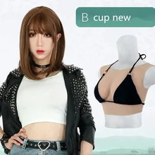 Чашка B трансгендер Трансвестит Искусственные Силиконовые Поддельные грудные формы реалистичные женскую одежду ложная грудь Для мужчин Боди секспаильные Для мужчин s