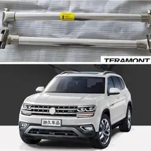 Алюминий сплав винт Установка багажник на крышу багажа направляющей перекладина для Volkswagen VW Teramont/Atlas