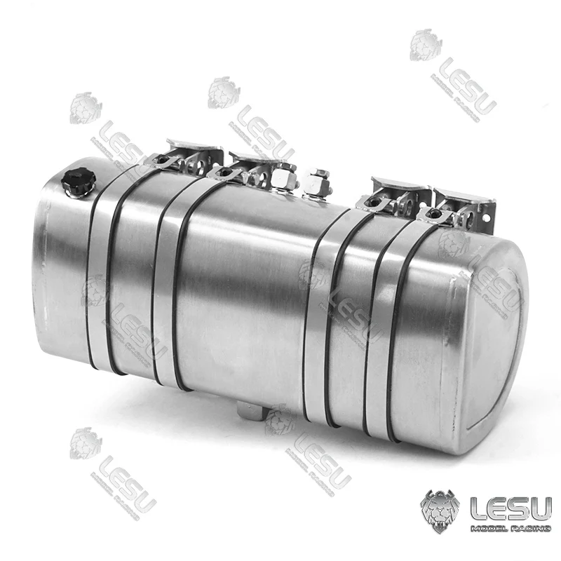 LESU Metal Hydraulic Oil Tank 130MM for 1/14 RC TAMIYA Tractor Truck Dumper Model |