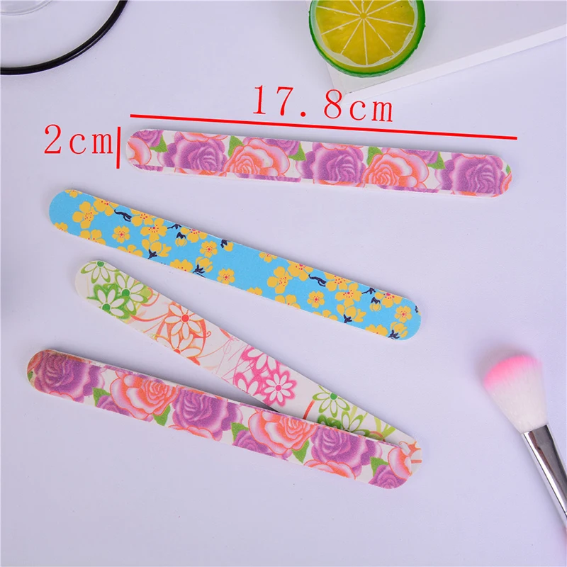 10pc Nail File Sanding Polish Random Tool Acrylic File Nail Art Block Buffer Sanding Nagels Nail Manicure Tools