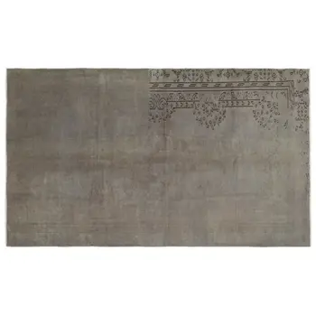 

Handmade Gray Vintage Overdyed Turkish Area Rug 170x290 Cm-5'7''X9'6''