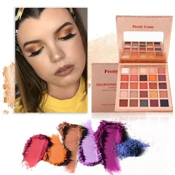

2020 Eye Shadow 25 Color Makeup Eye Shadow Magnificent Metals Glitter and Shimmer Eyeshadow palette Luminous