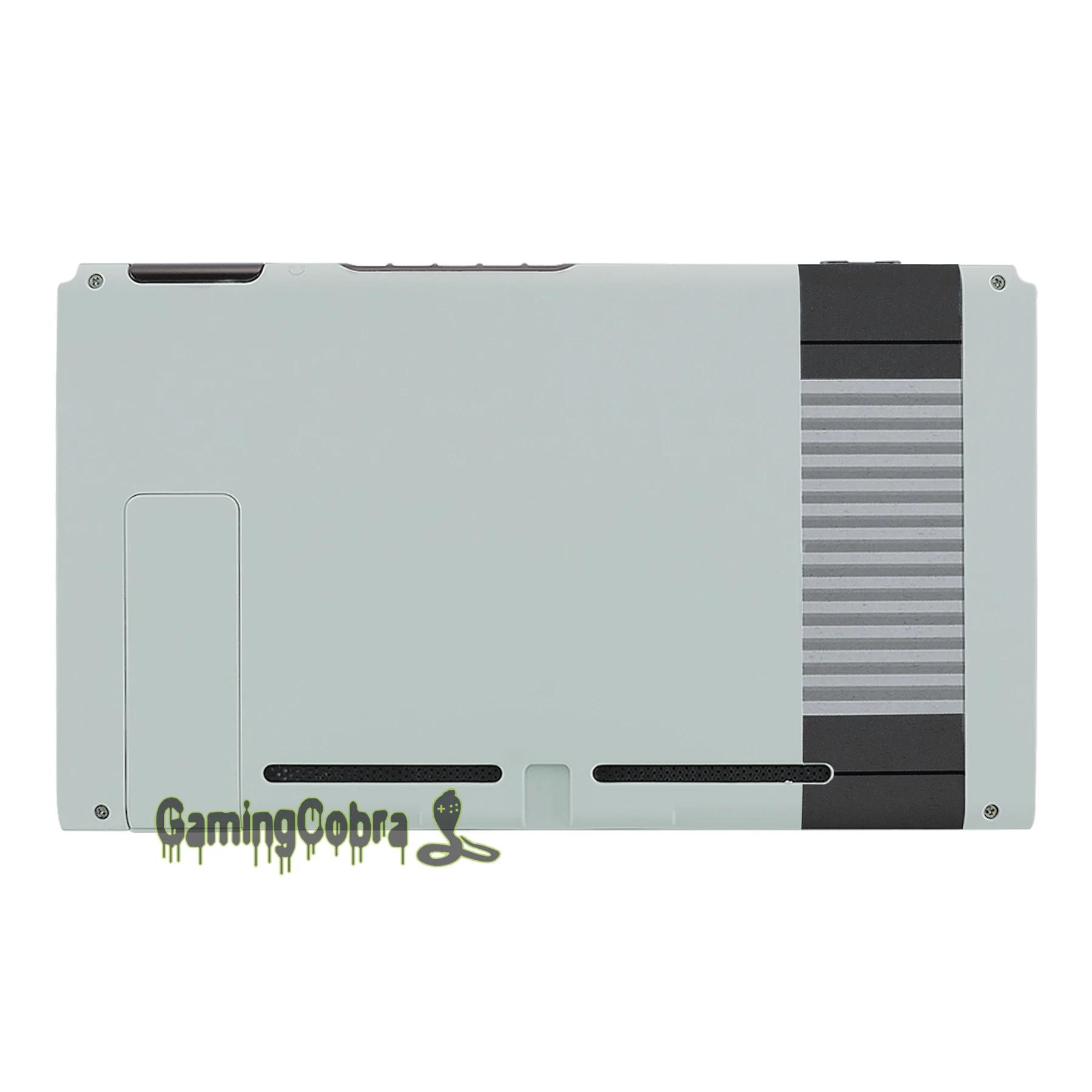 Мягкая сенсорная ручка классический стиль NES консоль задняя пластина DIY Сменный Чехол с подставкой для консоли nintendo Switch