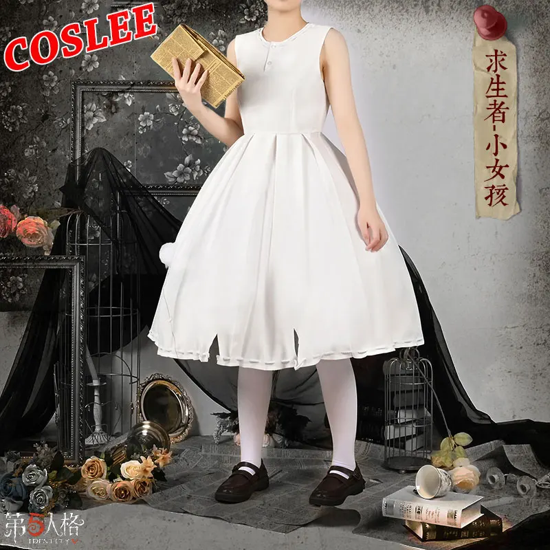 

COSLEE [S-3XL] ID V маленькая девочка Косплей Костюм Игровой костюм платье лолиты Форма Женщины Хэллоуин ролевая игра 2021 Новинка