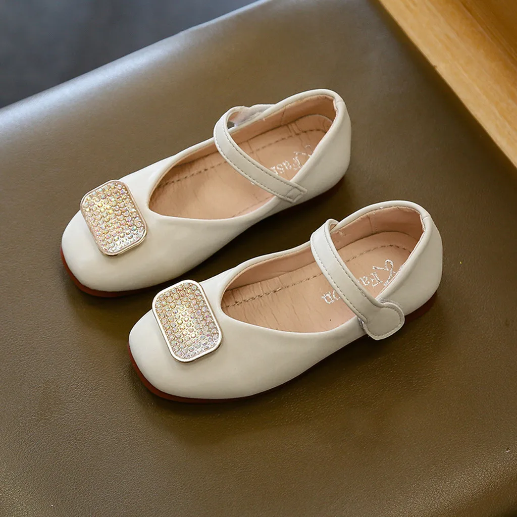 MUQGEW/Новинка; детская обувь для девочек; удобная обувь принцессы; повседневная кожаная обувь для малышей; тонкие сандалии; schuhe kinder - Цвет: Beige