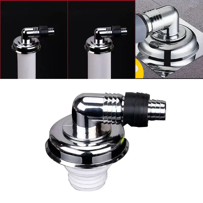 

Washing Machine Floor Drain Tee Joint Cover Toilet Deodorization Seal Connector