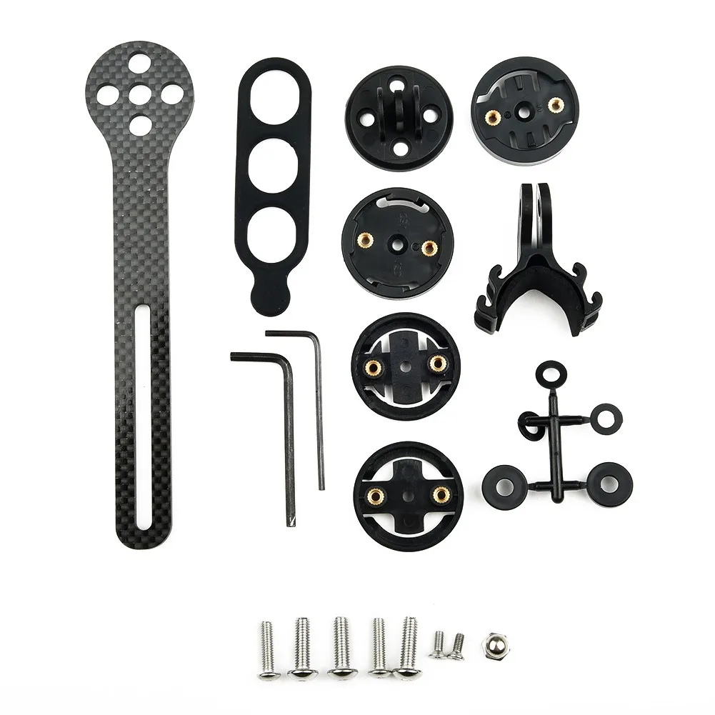 Cheap Bargain Carbon Bicycle Stem Extension Computer Mount Holder For