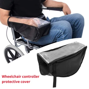 

Accessories Waterproof Windproof Wheelchair Control Panel Cover Outdoor Activities Controller Shield Easy Install PU Leather