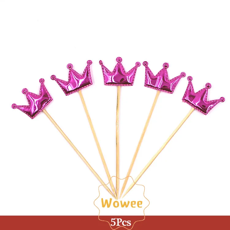 cake topper 5pcs Тролли, детские принадлежности для дня рождения, украшения, одноразовая скатерть, чашка, тарелка, соломинка, колпачок для салфеток, Подарочный пакет, подарок для девочек - Цвет: cake topper 5pcs
