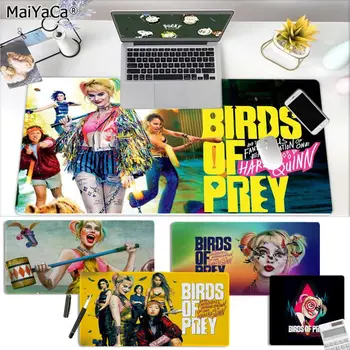

MaiYaCa Birds of Prey Harley Quinn film poster Comfort Mouse Mat Gaming Mousepad Free Shipping Large Mouse Pad Keyboards Mat