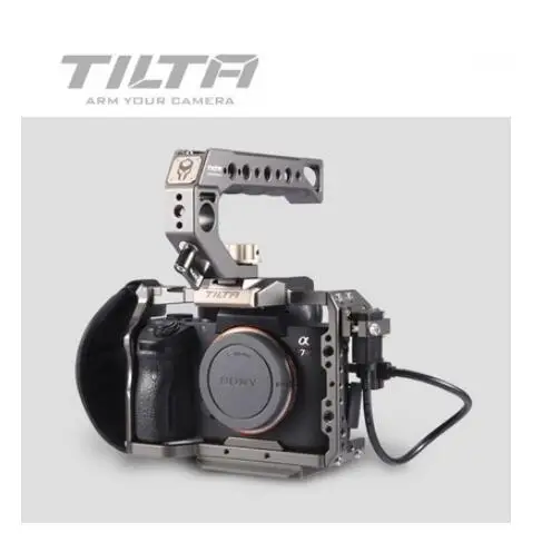 TILTA клетка для sony a7 ii/A7 iii/A9 a7rii a7r3 a7r iii a7sii видео DSLR камера клетка для Alpha A 7 vs smallrig sony a7 клетка - Цвет: 01