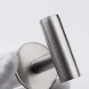 Gold Black Silver Decorative Hooks Round Metal Coat Hook Self Adhesive Key Towel Wall Hook For Bathroom Kitchen 5