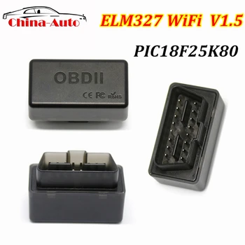 

V01HW PIC18F25K80 Super Mini ELM327 Wifi V1.5 OBD2 OBDII Code Reader A+ Quality ELM 327 Bluetooth ELM327 WI-FI Android//IOS