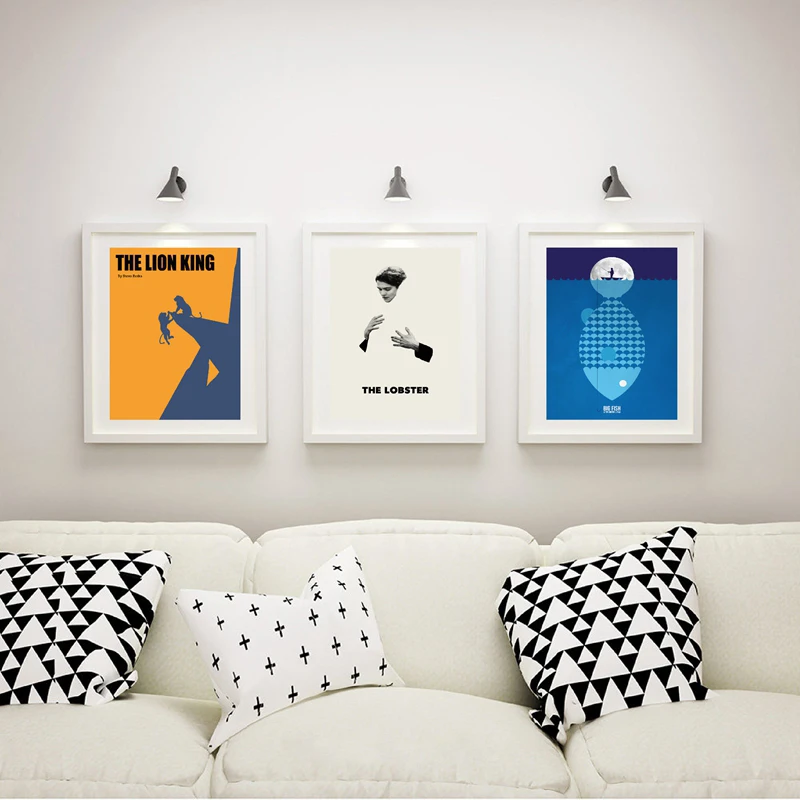 Classic-Minimalist-Movie-Poster-Canvas-Art-Prints-The-Lobster-and-Big-Fish-Film-Canvas-Painting-Wall (4)