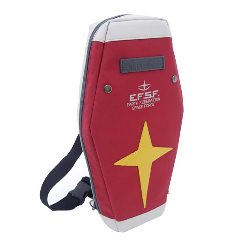 

Anime GUNDAM RX-78-2 Shield Cosplay Student School Waist Messenger Bags Arm Single Shoulder Bag Prop
