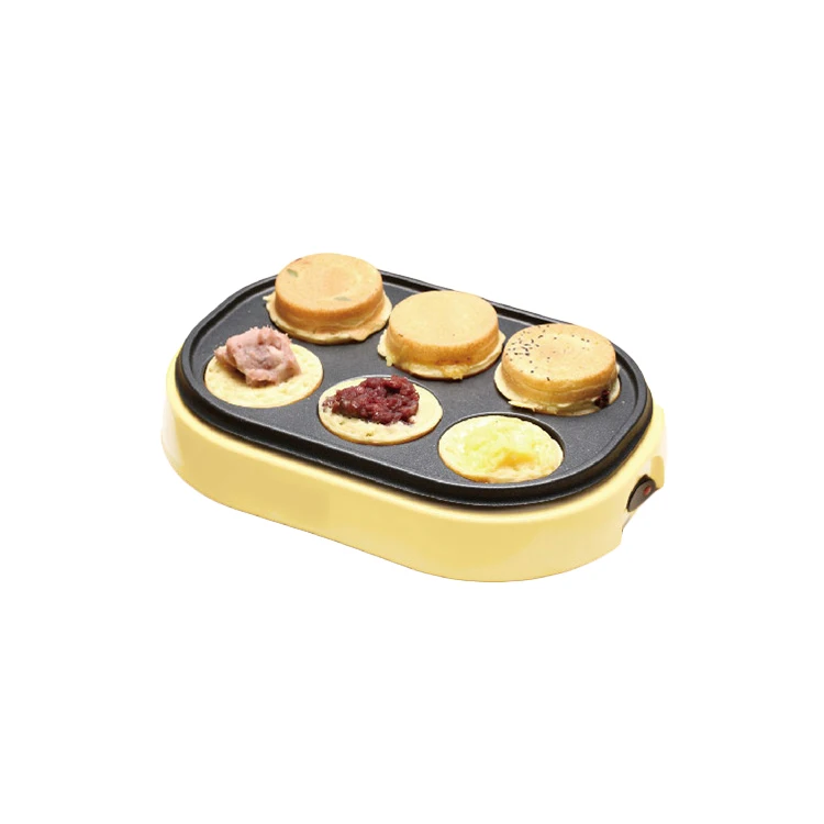 

electric eggs roasted hamburger machine Red beans cake pie Maker MINI breakfast pancake baking crepe Fried Egg frying pan