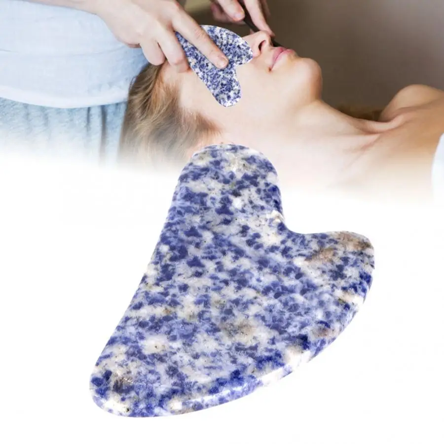 

Natural Quartz Stone Scraping Plate Board Face Body Massager Guasha Plate Scraping Massage Tool Relief Pain Tools