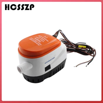 

HCSSZP 750GPH Automatic Boat Bilge Pump 12V DC Submersible Electric Water Pump Small 12 v volt 750 gph for Marine Boat