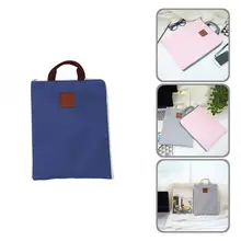 

High-quality Document Pouch Multi-layer with Handle File Bag Document Pouch Storage Holder for School Document Bag