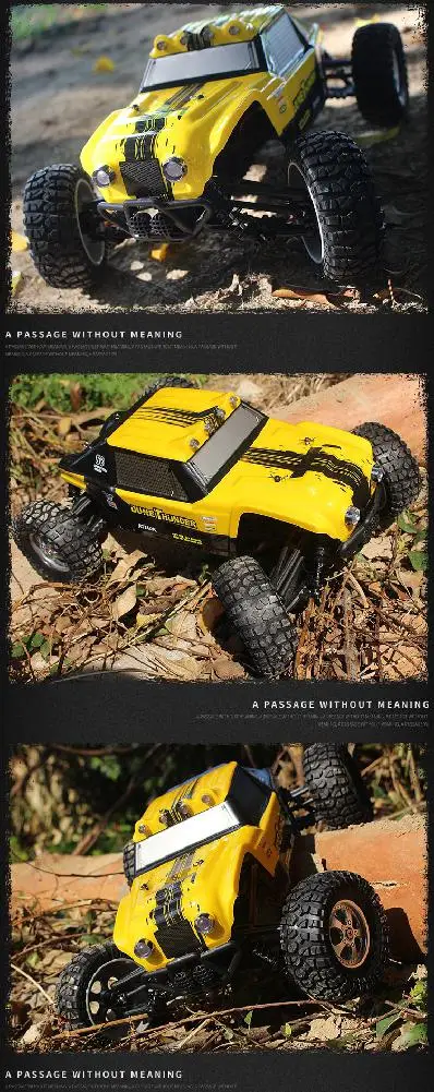 HBX 12889 1:12 4WD 2,4G RC автомобиль Подруливающее устройство Дрифт светодиодный светильник дистанционное управление пустынный грузовик внедорожный