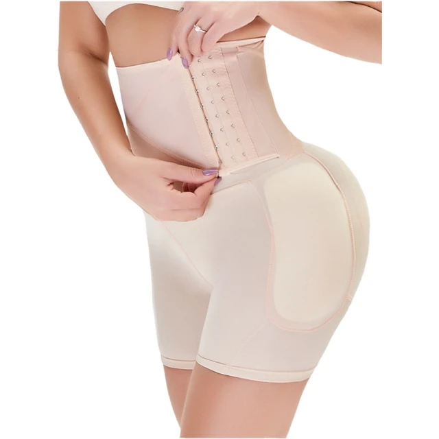 Sexy Body Shaper Women Shapewear With Sponge Pad Butt Lifter