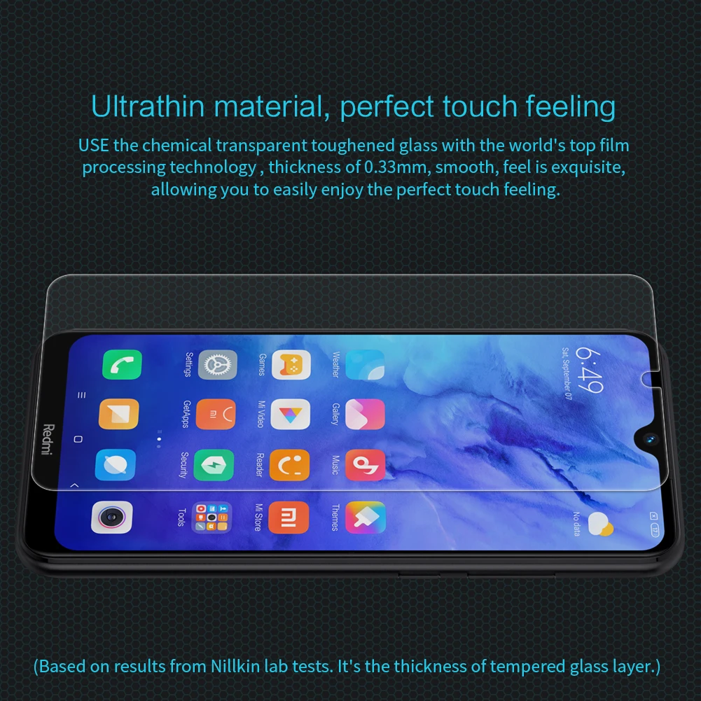 Redmi Note 8T стекло NILLKIN Amazing H+ Pro Анти-взрыв Закаленное стекло протектор экрана для Xiaomi Redmi Note 8T