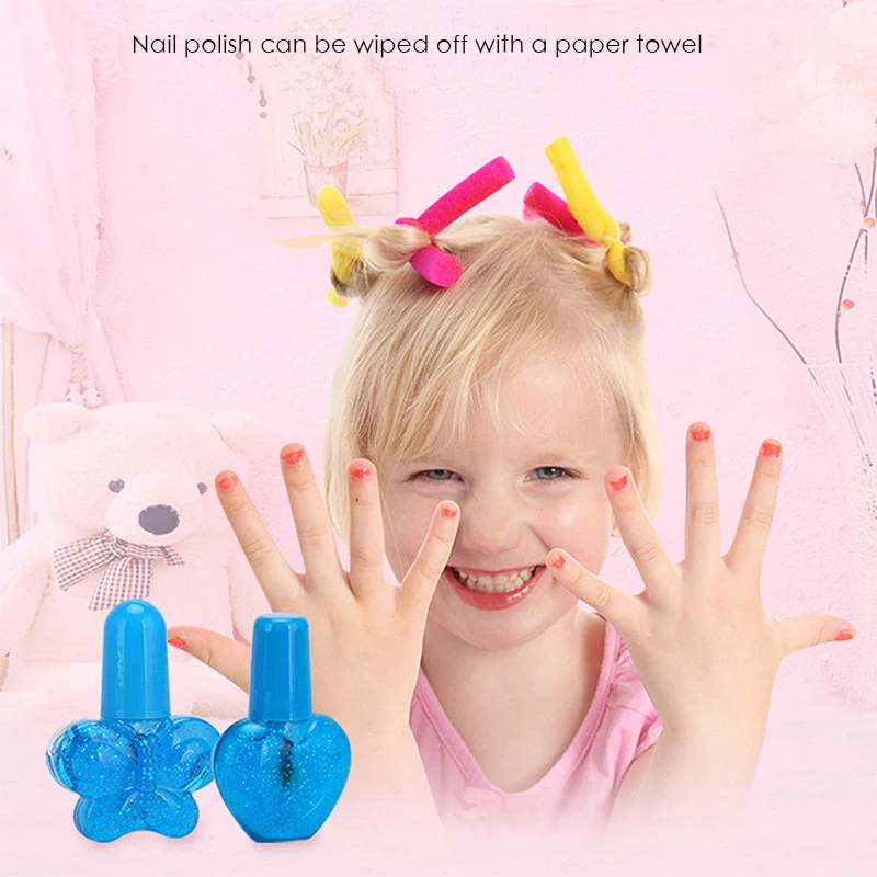 New Children's Cosmetics Set Girl Play House Toy Gift DIY Box Make-up Color Box Gift for Children