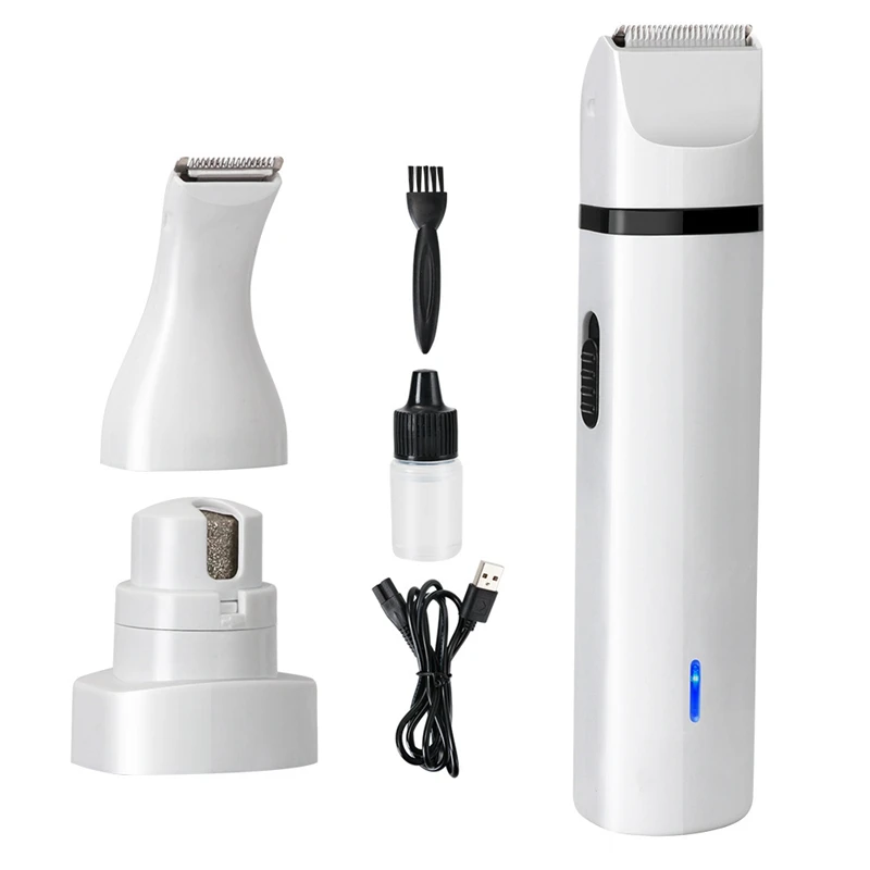  Dog Nail Grinder Professional Electric Pet Nail Trimmer Clippers with Stepless Regulation Dogs Cats
