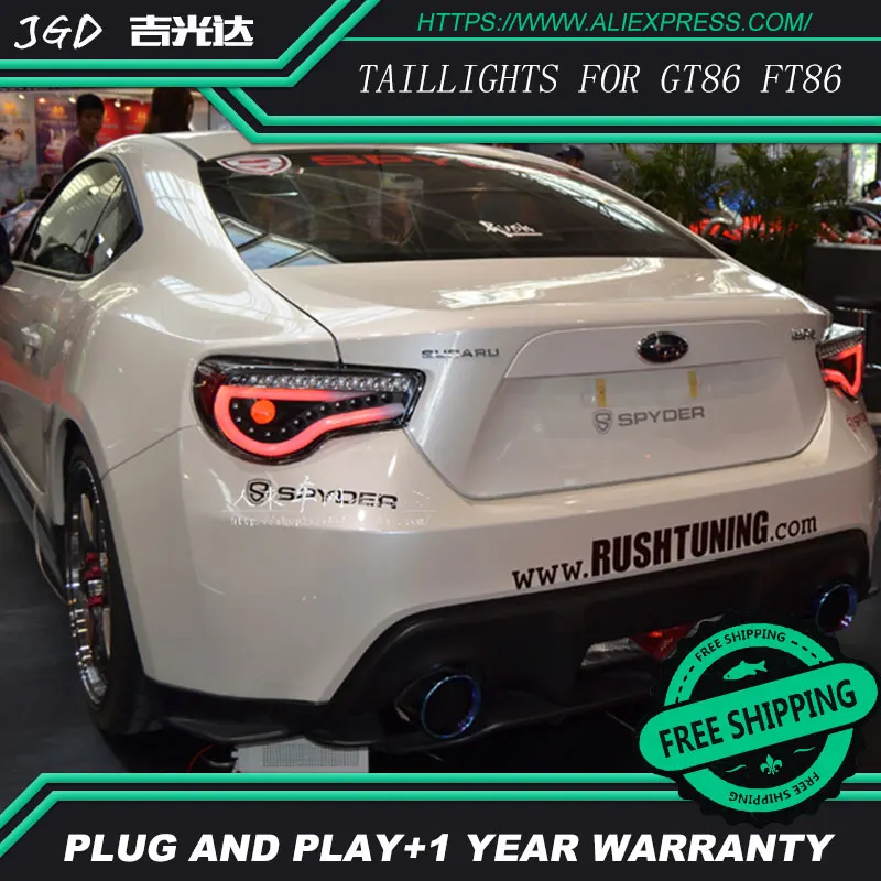 Автомобильный Стайлинг задние фонари для Toyota GT 86 FT86 светодиодные багажника