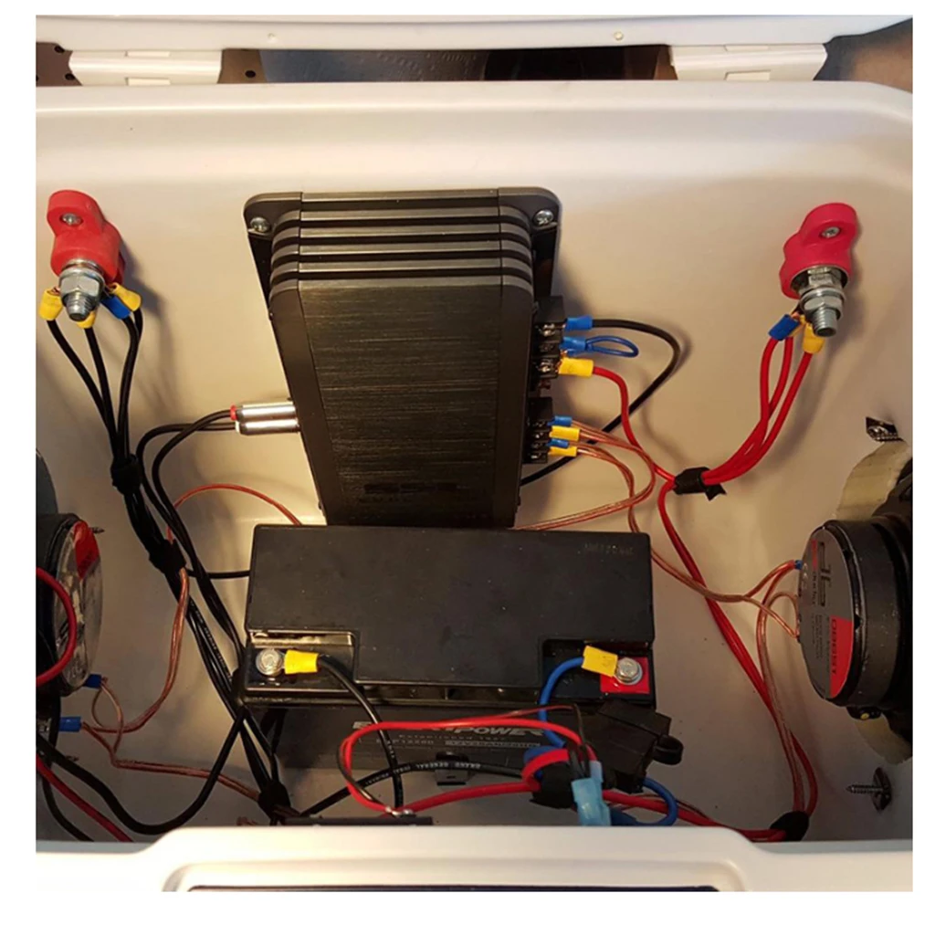 Bus Bar Power Terminal Blocks Positive M8+M8 Positive Distribution Studs