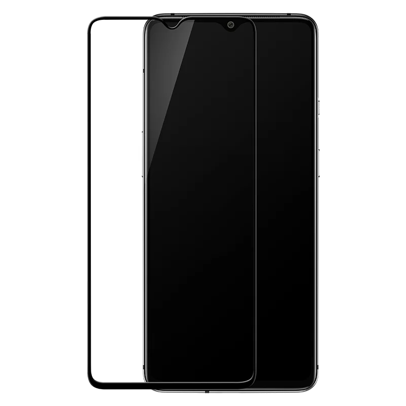 OnePlus 7t Закаленное стекло протектор экрана для One Plus 7t Мобильный телефон черный розничная упаковка