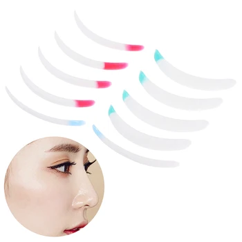 

5 Pairs Silicone 3D Eyelash Curler Eyelash Perm Pad Recycling Lashes Rods Shield Lifting Accessories Applicator Tools