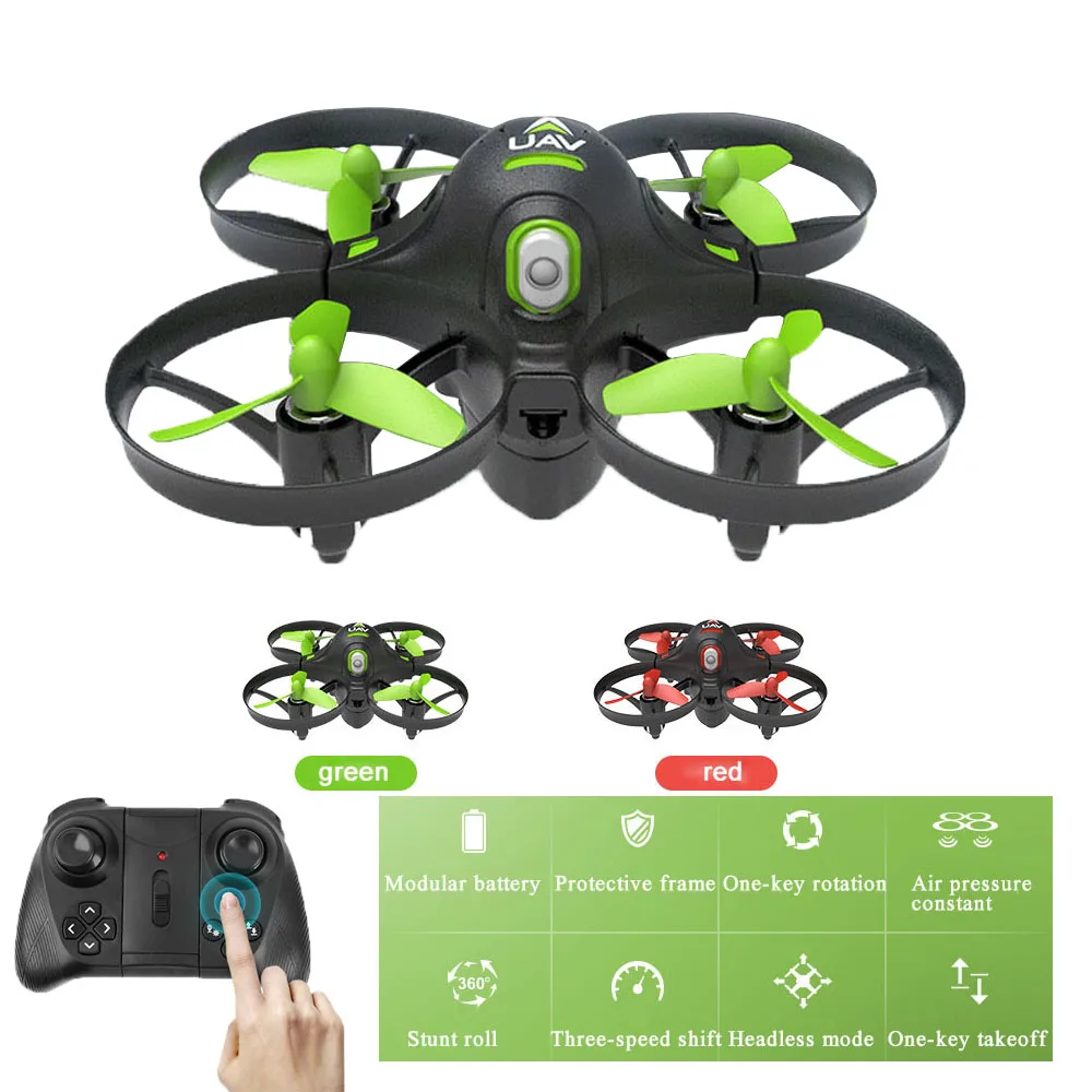 

Mini Drone Dron Rc Quadcopter Headless Mode 6-Axis Quadrocopter 2.4GHz Altitude Holde Drones Remote Control Helicopter for Child
