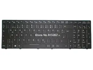 Клавиатура для ноутбука One GameStar, 15 дюймов, с подсветкой, новая черная, с рамкой, немецкий, GR/США, США