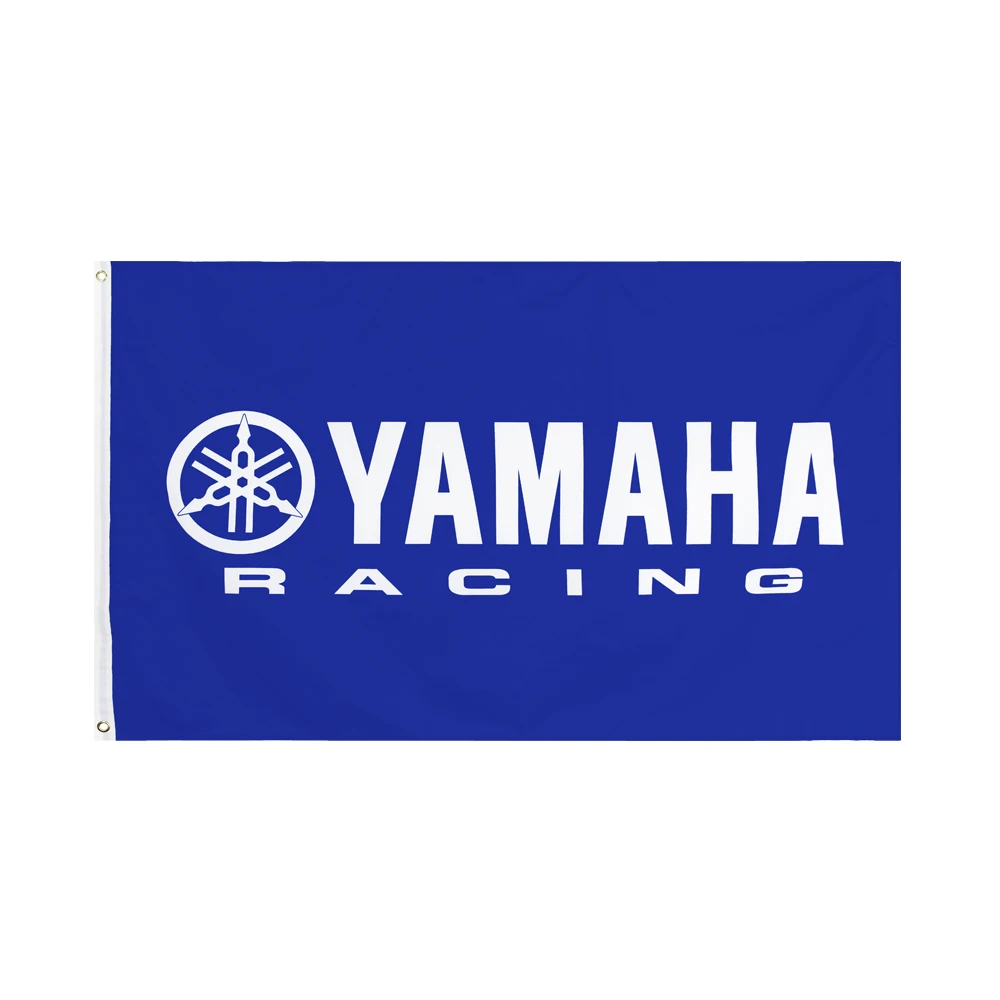 90x150 см мотоцикл Yamaha Гоночный флаг для украшения | Дом и сад