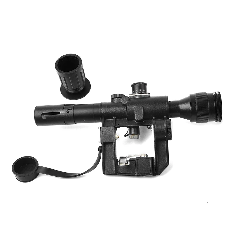 Прицел снайперский SVD с красной подсветкой для охотничьей оптики 4x26 | Дом и сад