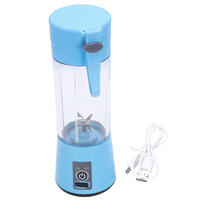 Top-380Ml Usb Перезаряжаемый блендер миксер 6 лезвий соковыжималка Бутылка Чашка сок Цитрусовые Лимон овощи фрукты смузи соковыжималки Reame