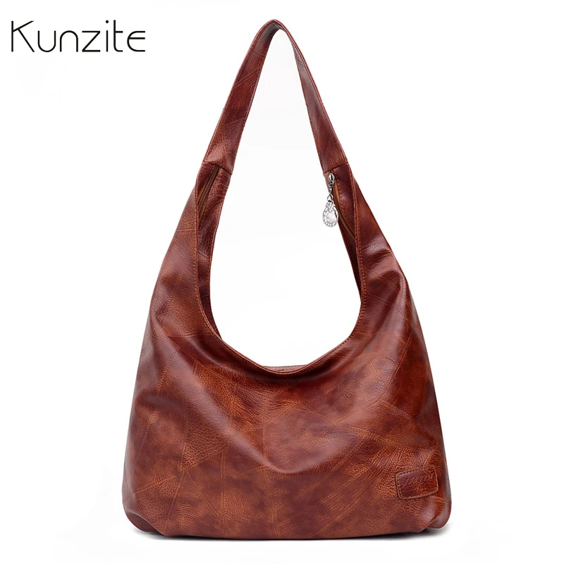 Vintage Ladies Hand Bags for Women Large Capacity Shoulder Bag Brand Luxury Handbags Women Bags Designer Leather Tote Bags