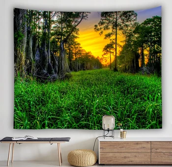 

Natural Forest Printed Large Wall Tapestry Cheap Hippie Wall Hanging Bohemian Wall Tapestries Mandala Wall Art Decor Material